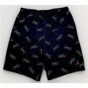 Air Jordan AJ5 Flight Mesh Short Size M Black Basketball Jumpman Retro AJ0444010